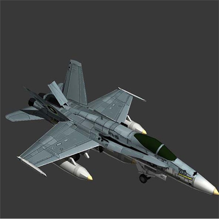忠县3D舰载战斗机模型